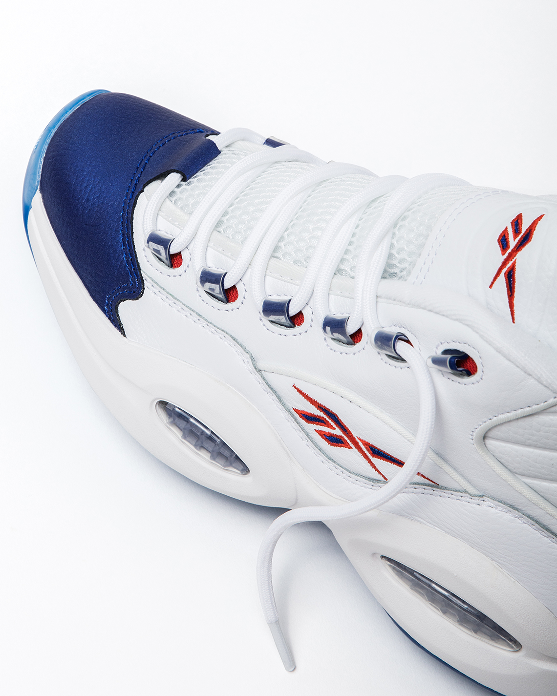 Reebok Question Mid Blue Toe Store List 7