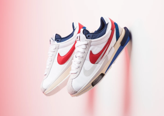 Where To Buy The sacai x Nike Zoom Cortez 4.0 “White/University Red”