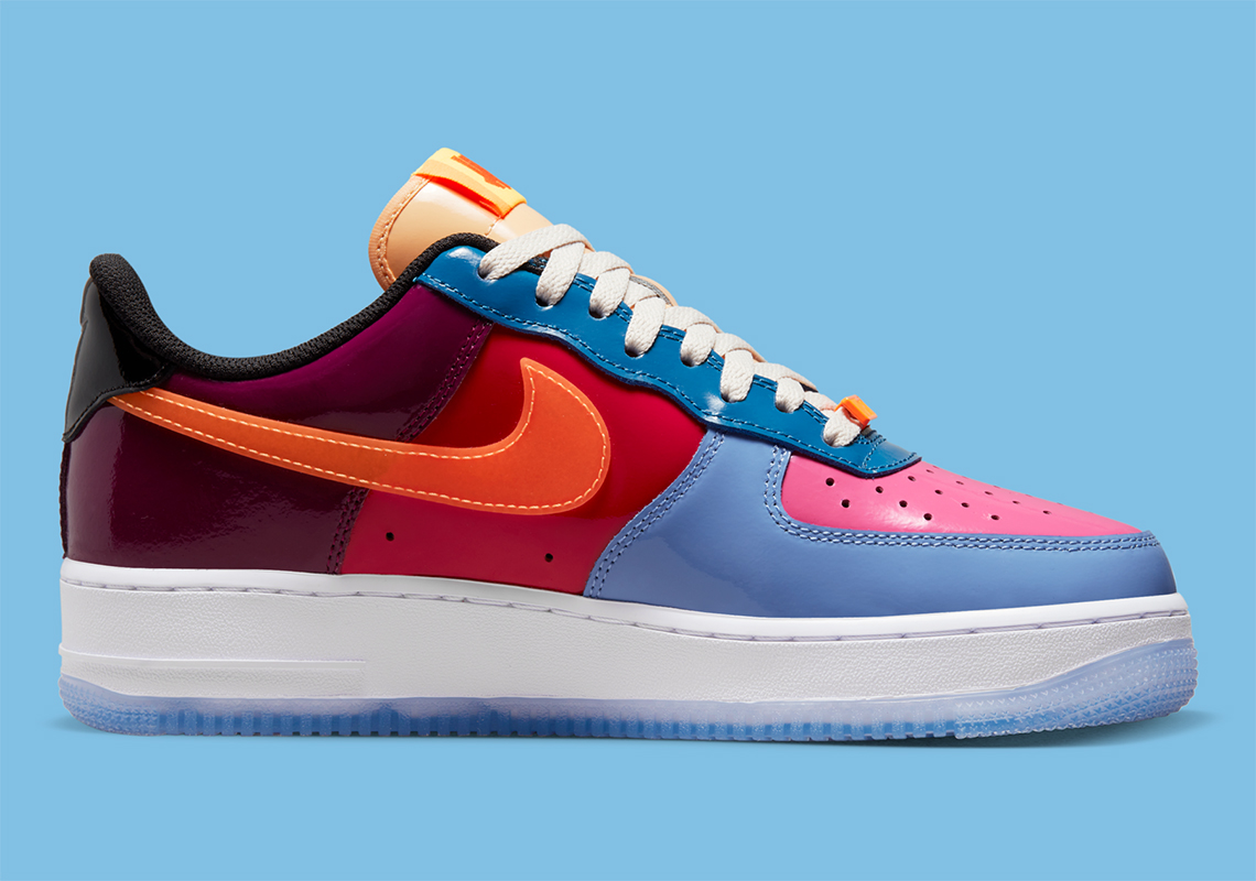 Undefeated Nike Air Force 1 Low Multi Patent 3