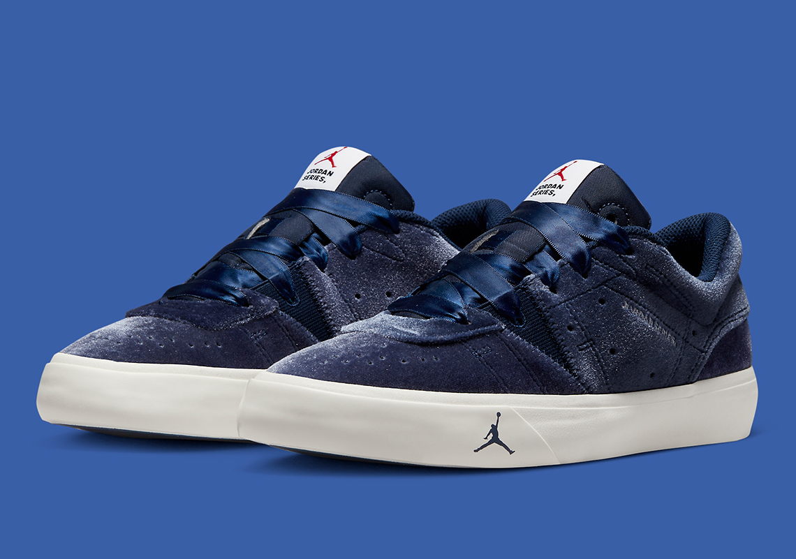 This Jordan Series 01 Sets The Mood In Navy Velvet