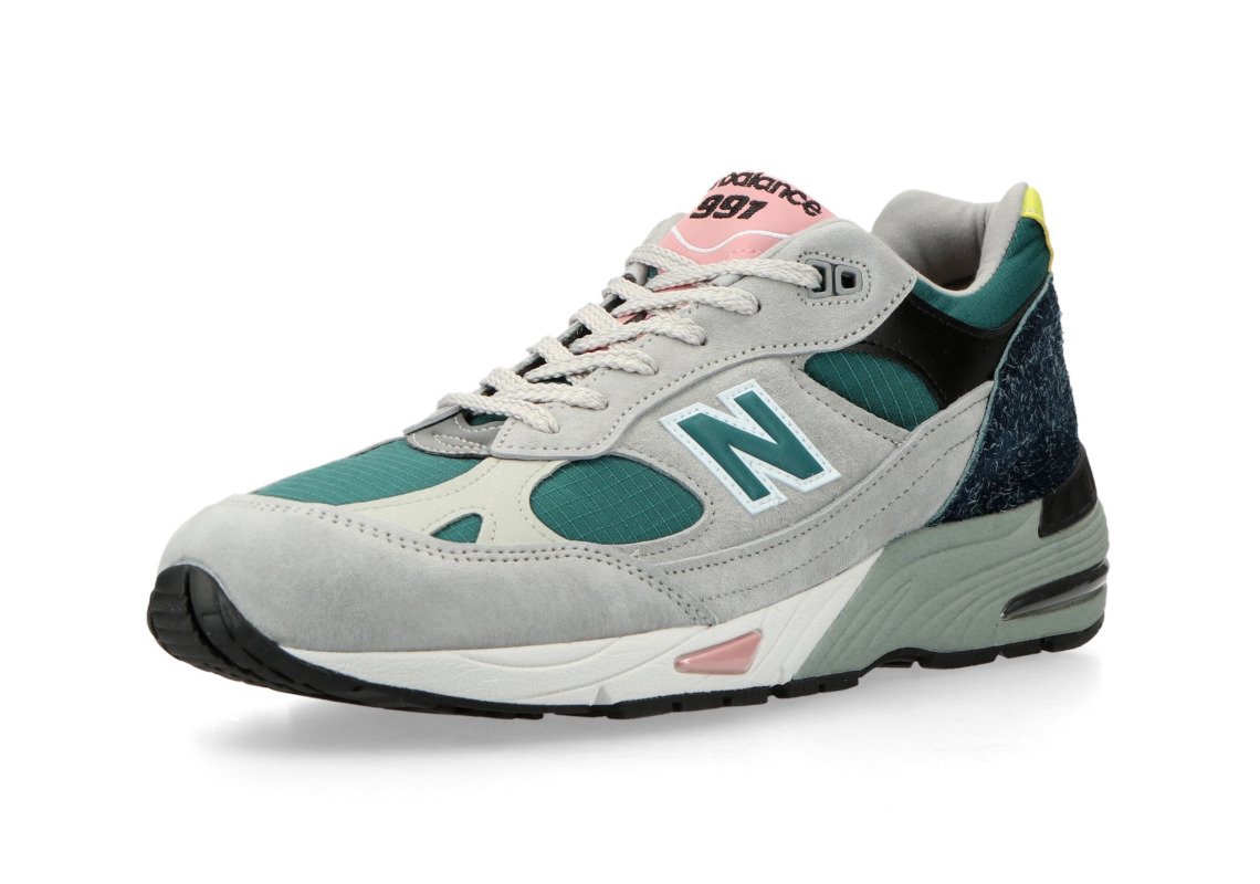 New Balance 991 Grey Teal 5