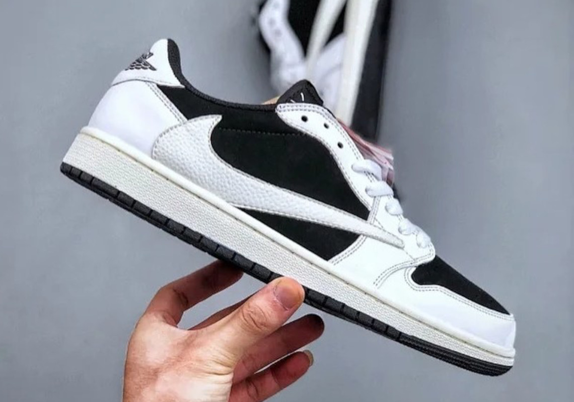 Travis Scott's Air Jordan 1 Low OG "Sail/Black" Rumored To Drop In Early 2023