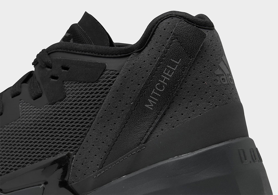 Official Images Surface Of The adidas D.O.N. Issue #4 In "Core Black"