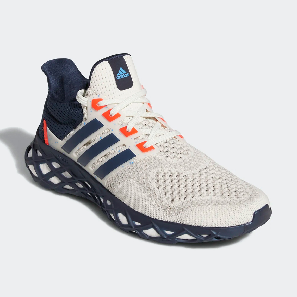 Adidas Ultraboost Web Dna Chalk White Collegiate Navy Impact Orange Gx2135 7