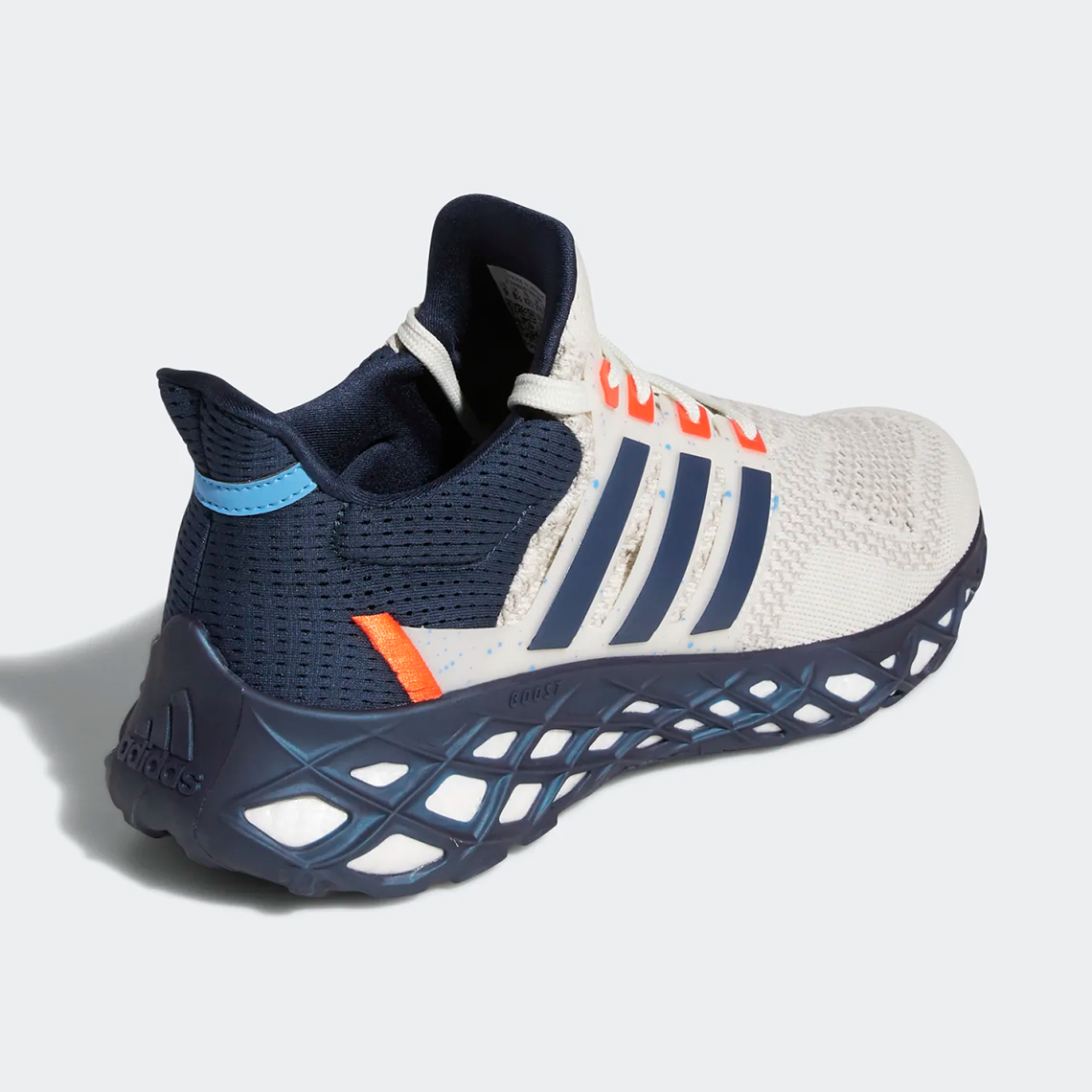 Adidas Ultraboost Web Dna Chalk White Collegiate Navy Impact Orange Gx2135 8