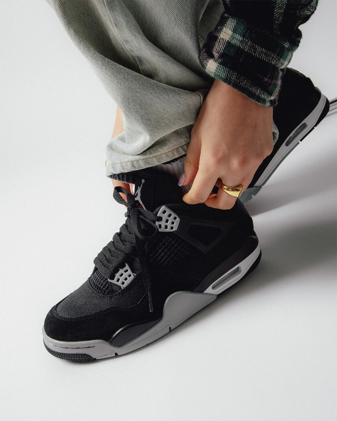 Air Jordan 4 Black Canvas Store List 2