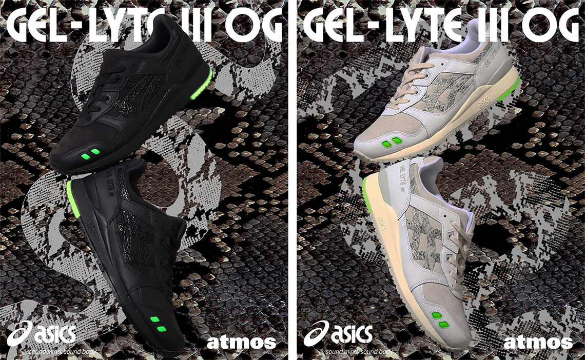 Atmos Asics Gel Lyte 3 Python 3