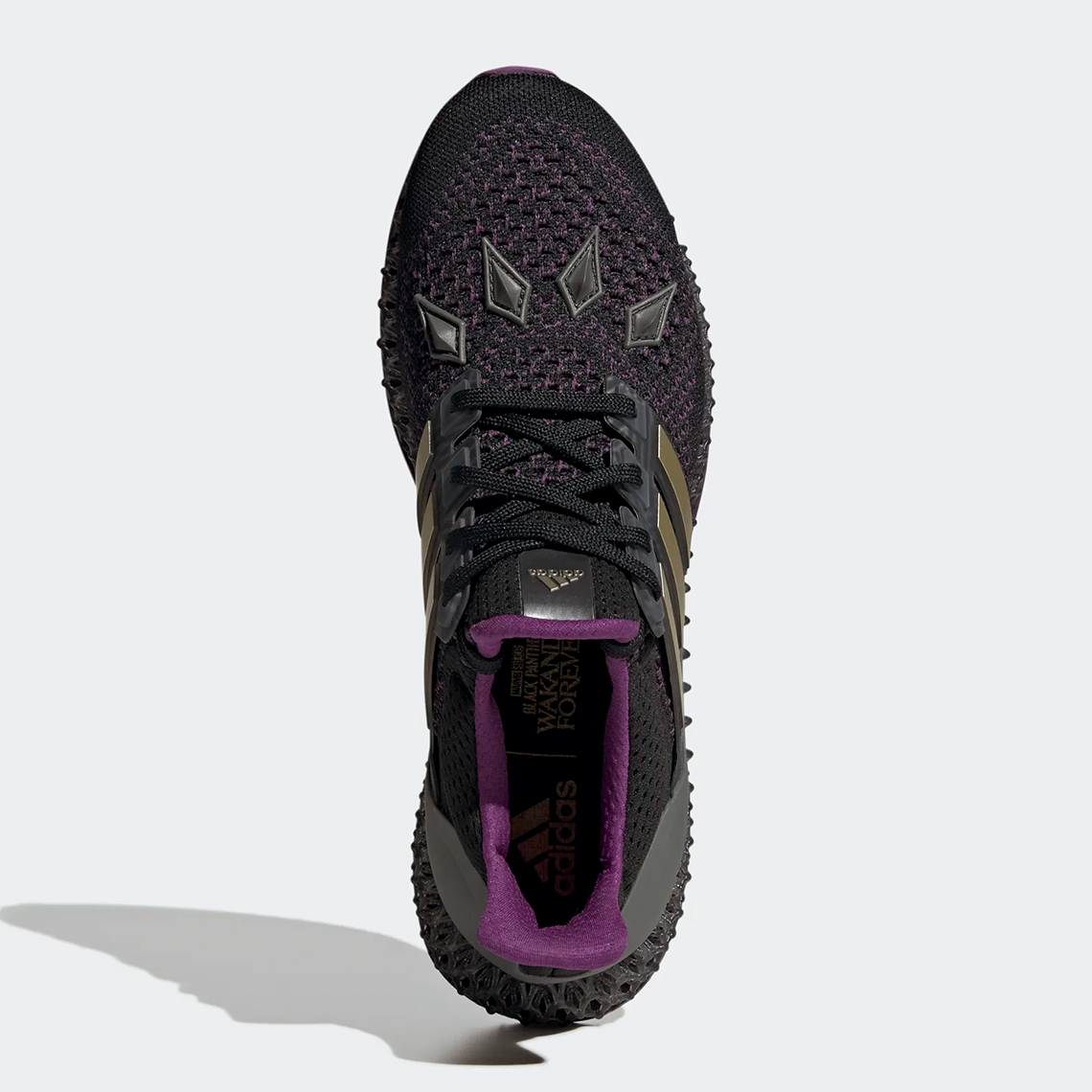 Black Panther Adidas Ultra 4d Hq0949 3