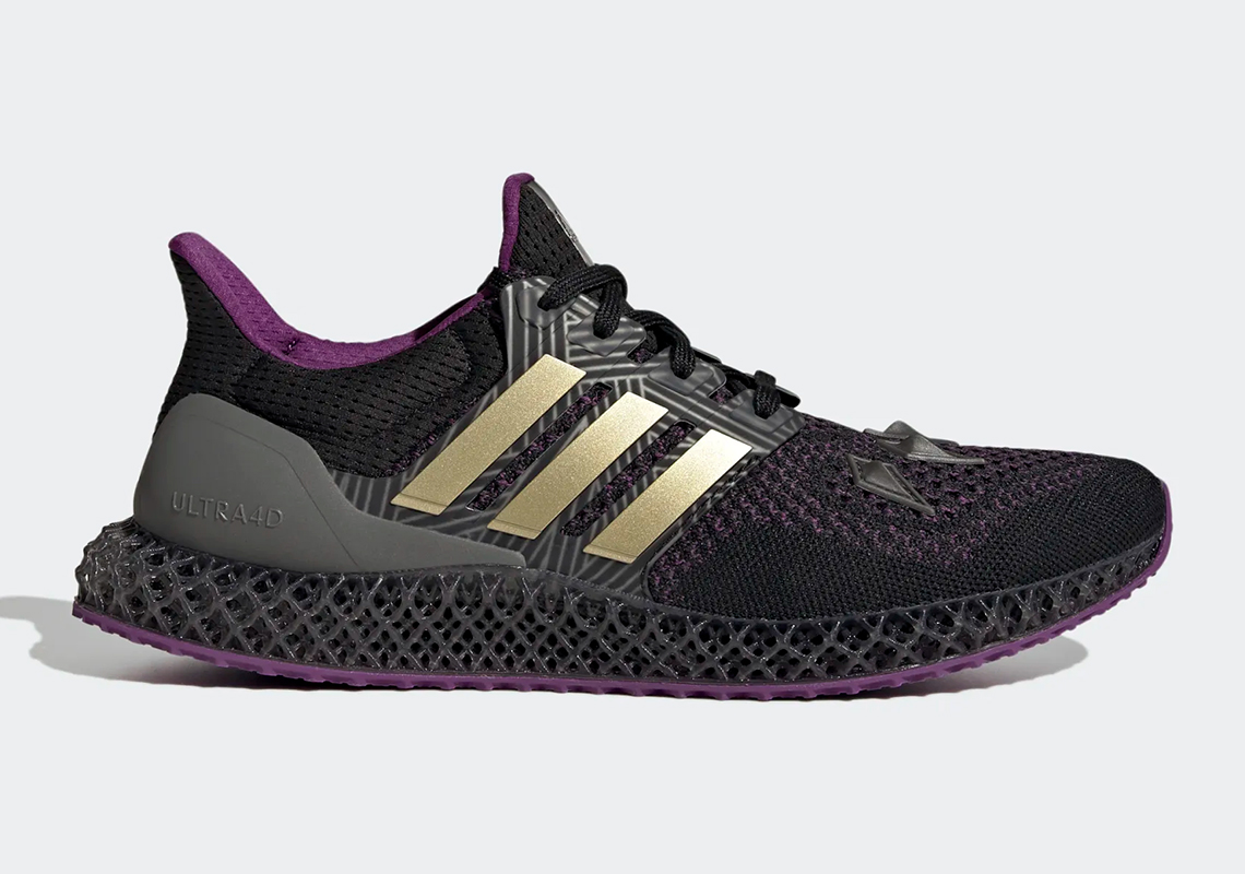 Black Panther Adidas Ultra 4d Hq0949 4