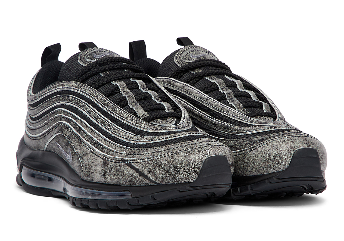 Comme Des Garcons Nike Air Max 97 Black Grey Release Date 3