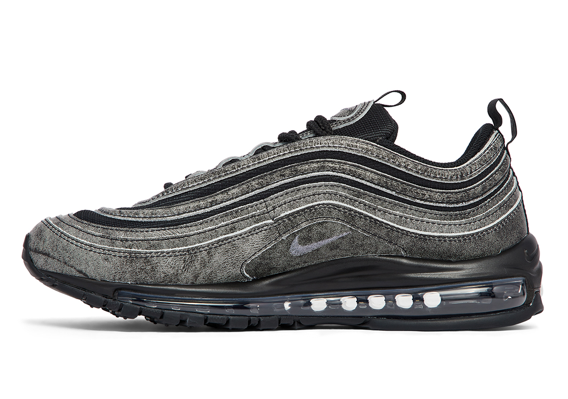 Comme Des Garcons Nike Air Max 97 Black Grey Release Date 6