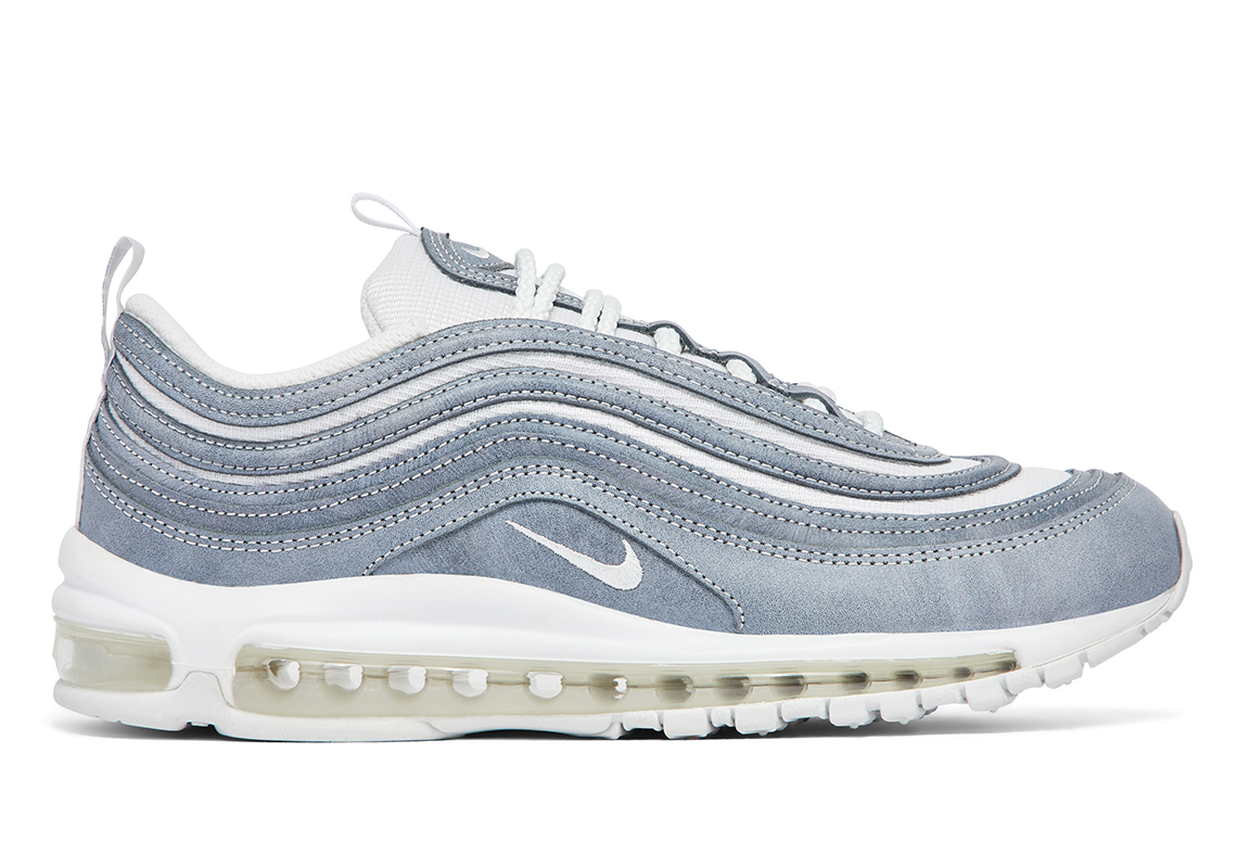 Comme Des Garcons Nike Air Max 97 Grey White Release Date 2