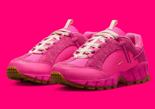 The JACQUEMUS x Nike Air Humara LX Surfaces In All Pink