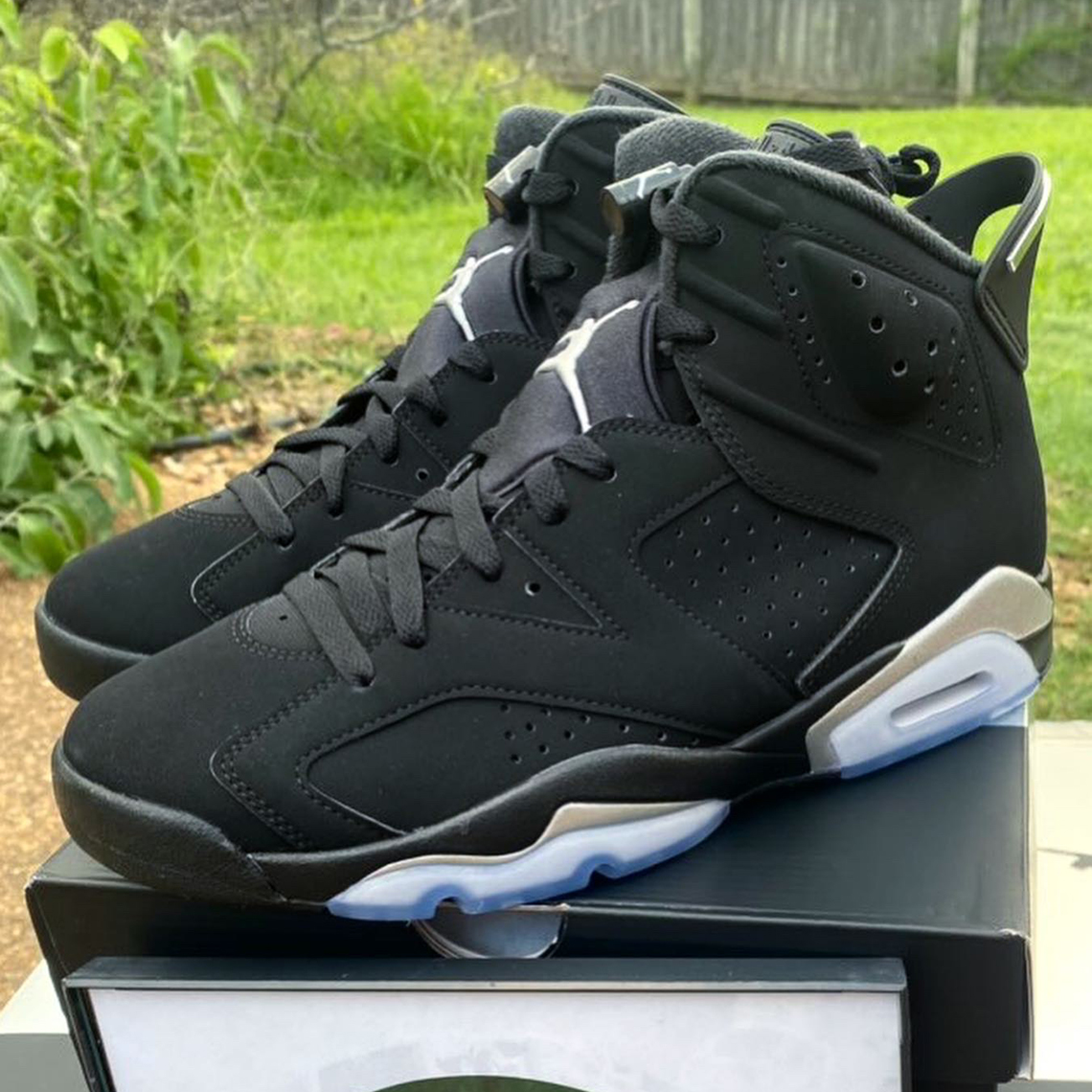 Jordan 6 Black Chrome Dx2836 001 2