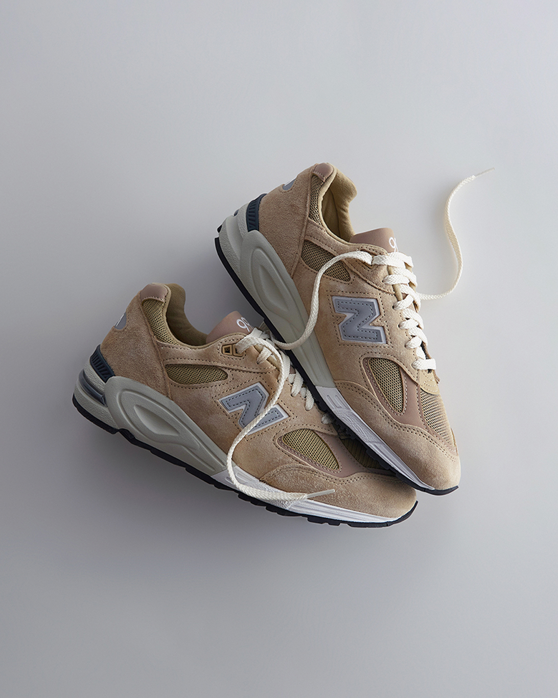 Kith New Balance 990v2 Tan 4