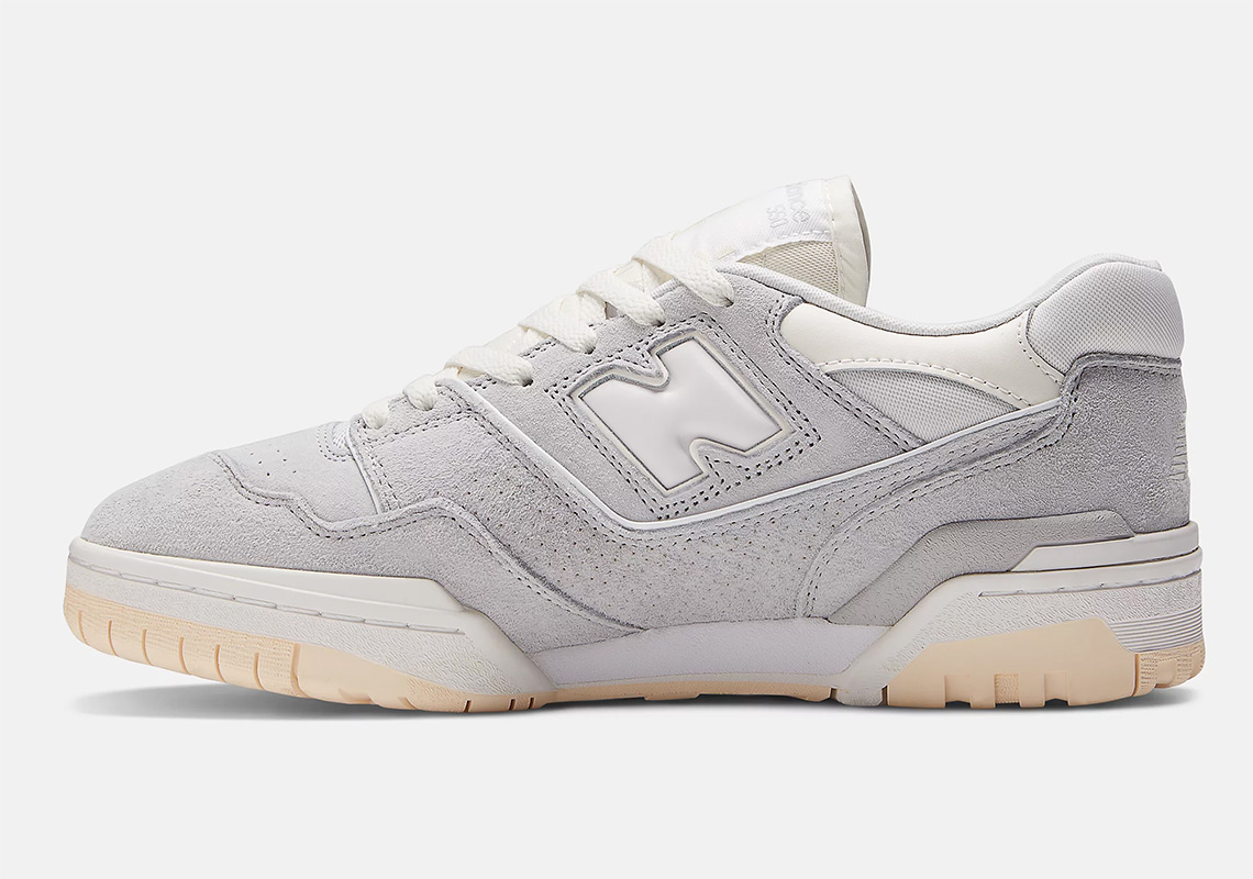 New Balance 550 Grey Suede 5