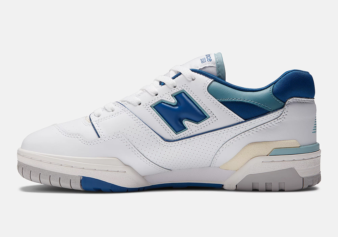 New Balance 550 White Blue Cream 3