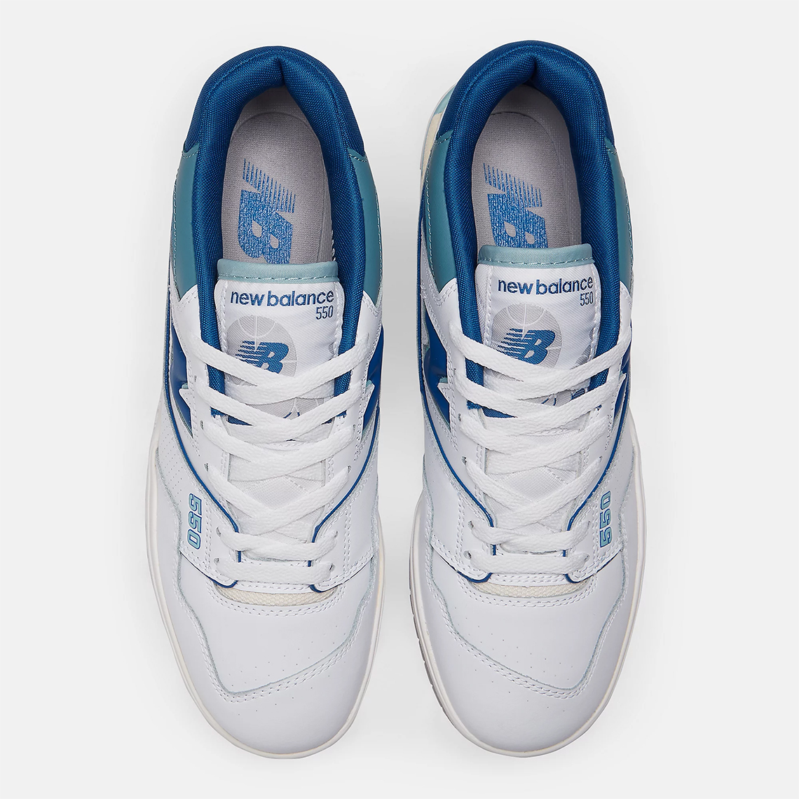 New Balance 550 White Blue Cream 4