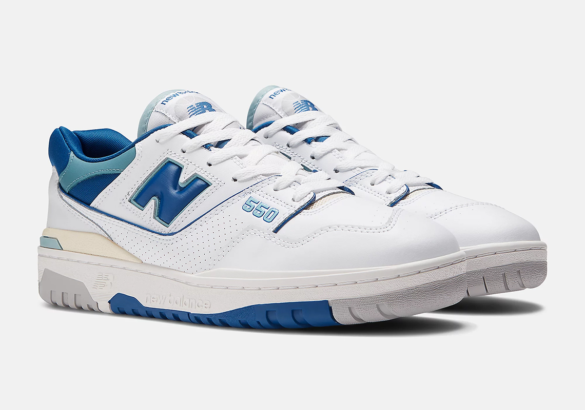 New Balance 550 White Blue Cream 5