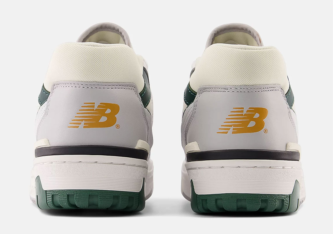 New Balance 550 White Green Yellow Bb550 Pwc 6