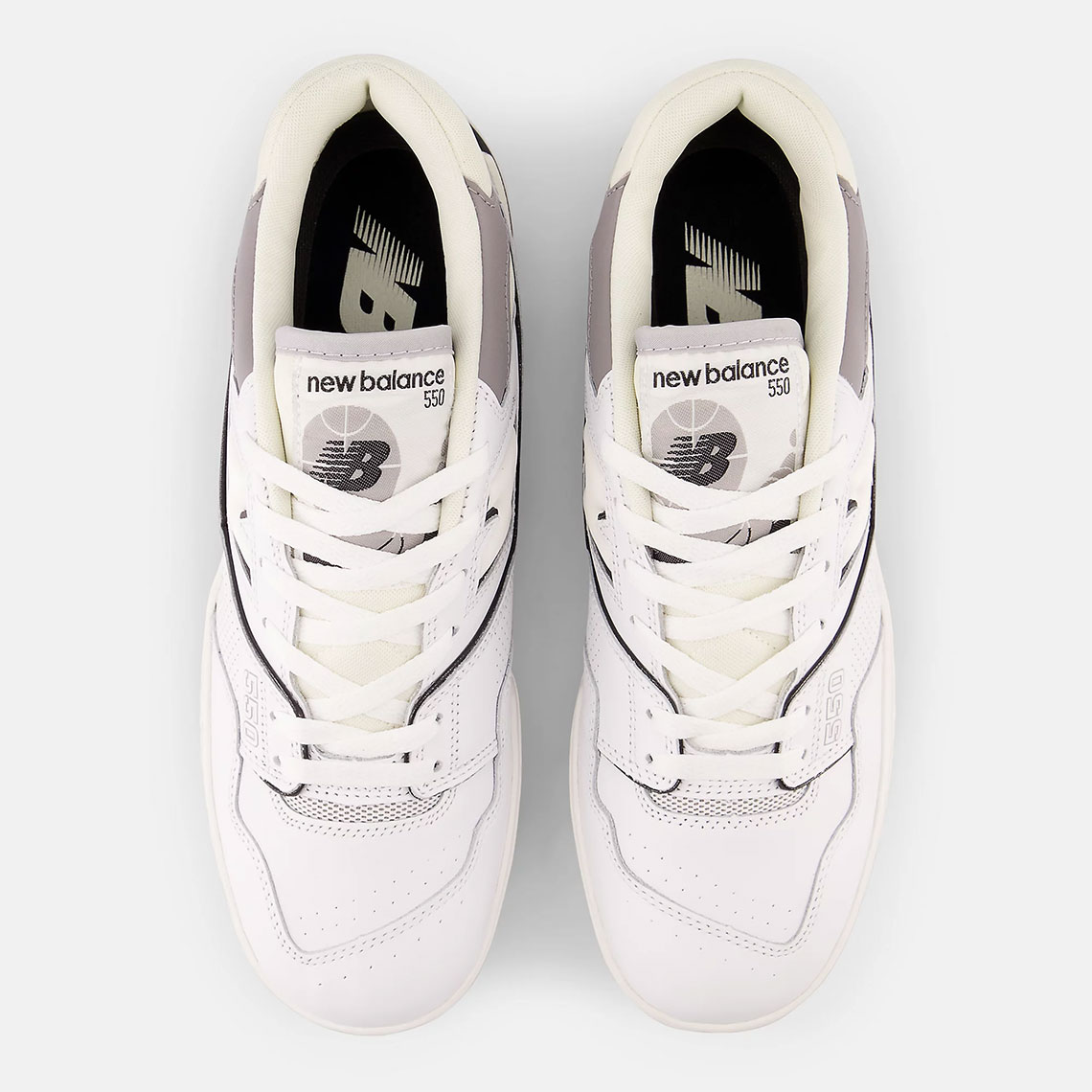 New Balance 550 White Grey Black Bb550pwa 3