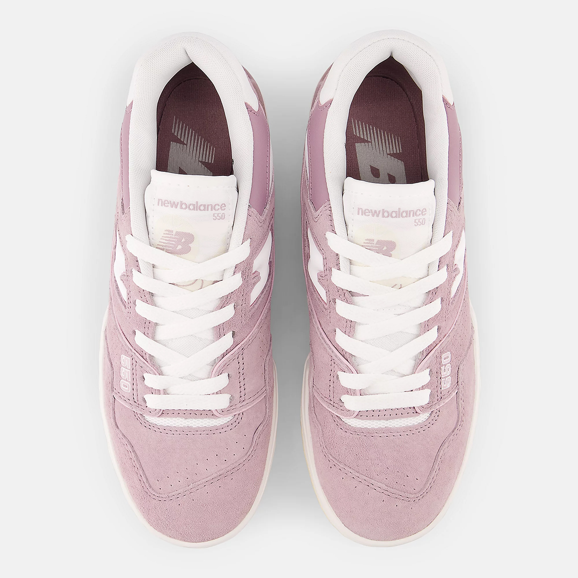 New Balance 550 Womens Pink Suede Bbw550pb 2