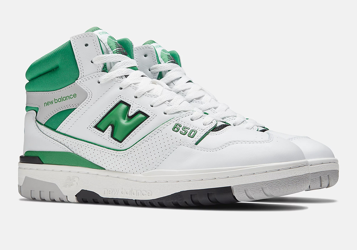 New Balance 650 White Green Bb650rwg 0