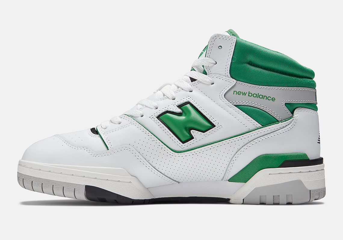 New Balance 650 White Green Bb650rwg 2