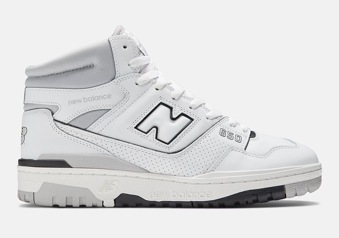 New Balance 650 White Grey Black Bb650rwc 1