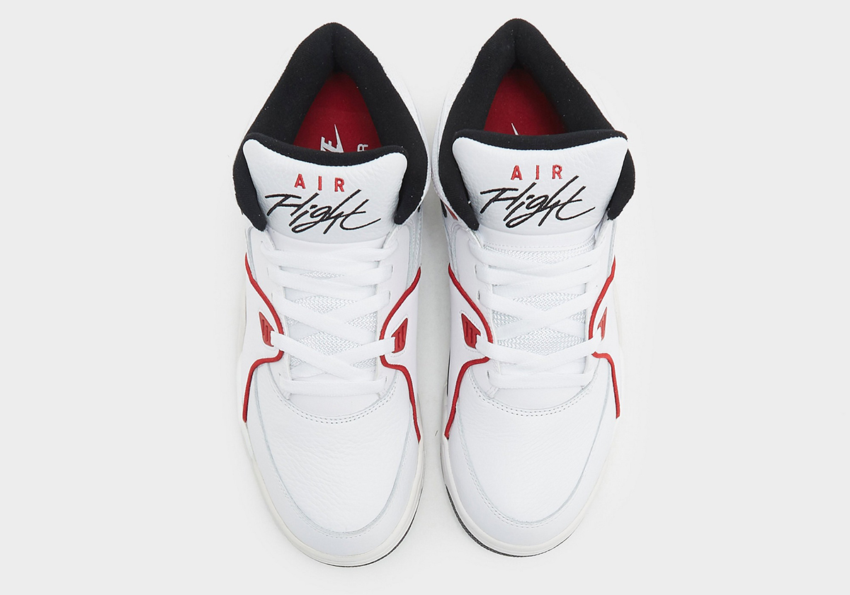 Nike Air Flight 89 White Black Red Fd9928 101 Release Date 3