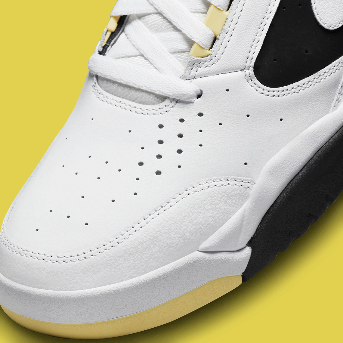 Nike Air Flight Lite Mid White Lemon Black Dv0824 100 4