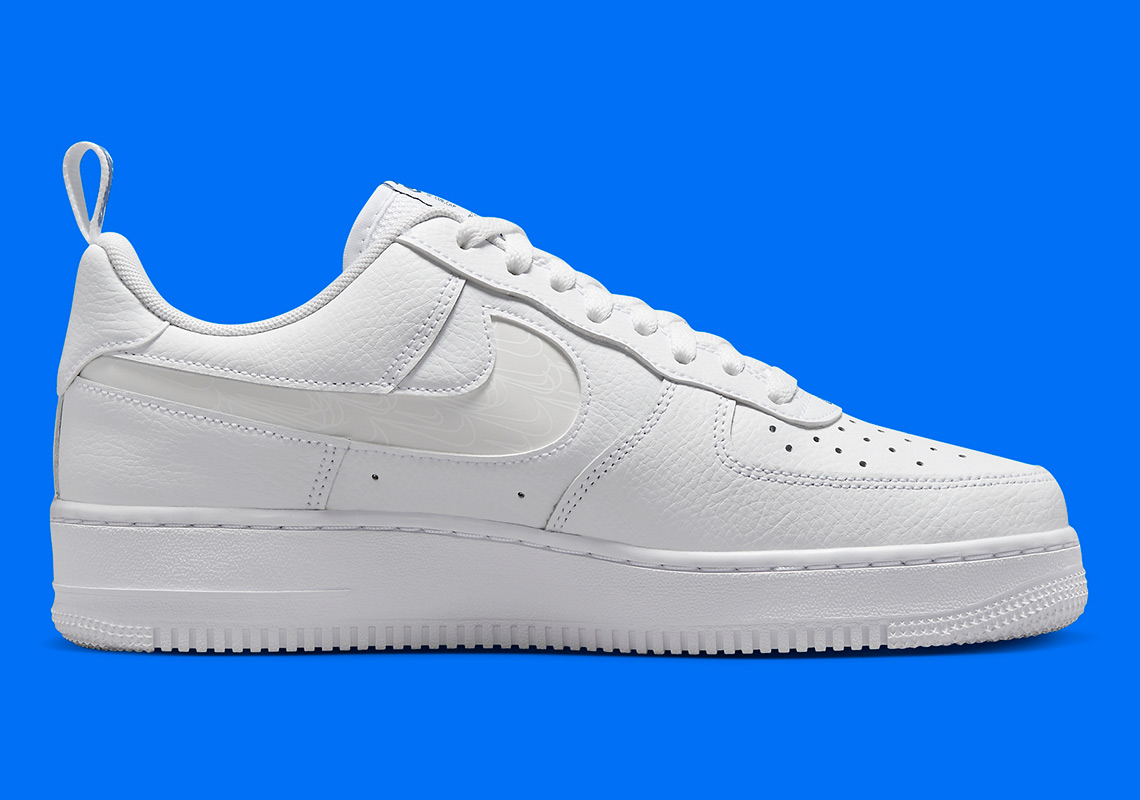 Nike Air Force 1 Low Multi Swoosh Cut Out Fb8971 100 2