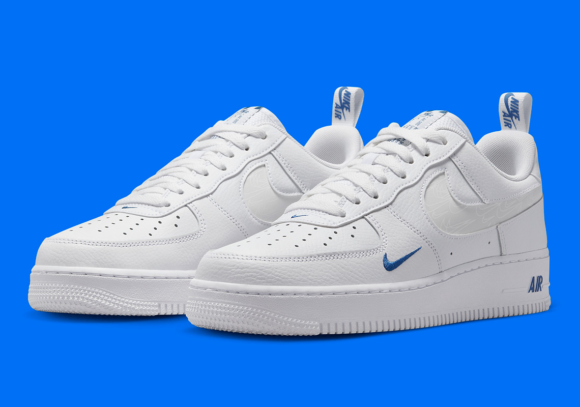 Nike Air Force 1 Low Multi Swoosh Cut Out Fb8971 100 3