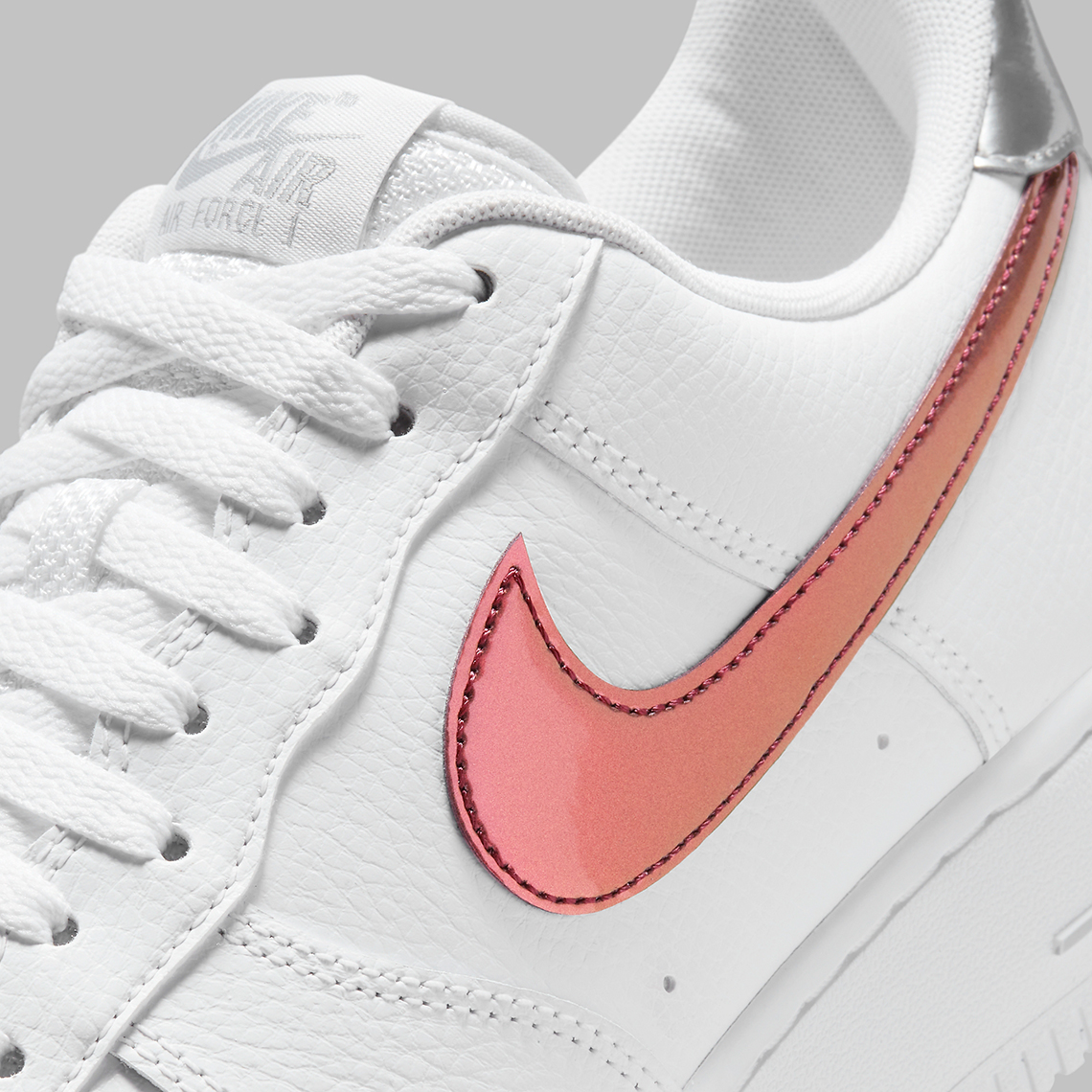 Nike Air Force 1 Low White Picante Red Wolf Grey Fd0654 100 5