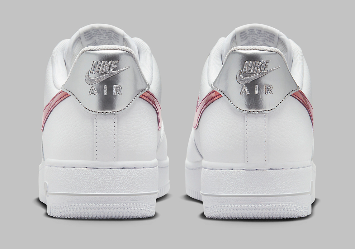 Nike Air Force 1 Low White Picante Red Wolf Grey Fd0654 100 8