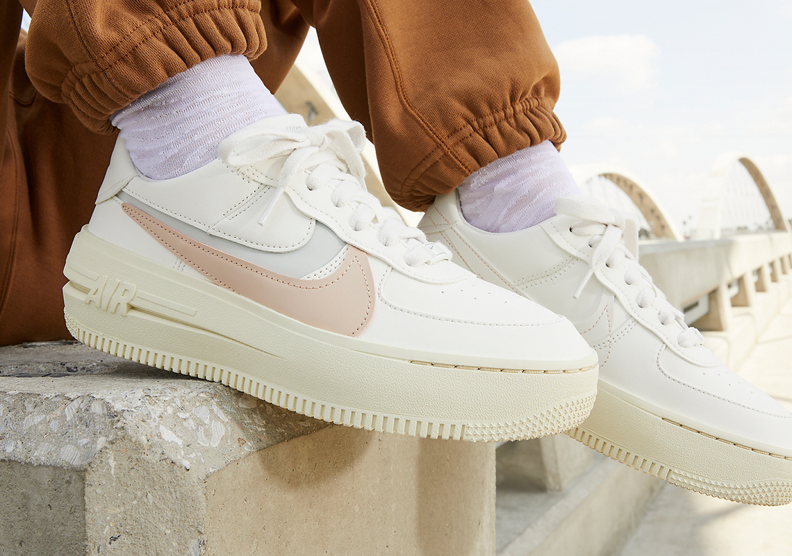 The Women's Nike Air Force 1 PLT.AF.ORM Returns In "Coconut Milk"