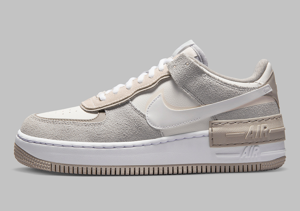 Nike Air Force 1 Shadow Grey Sail Fb7172 111 8