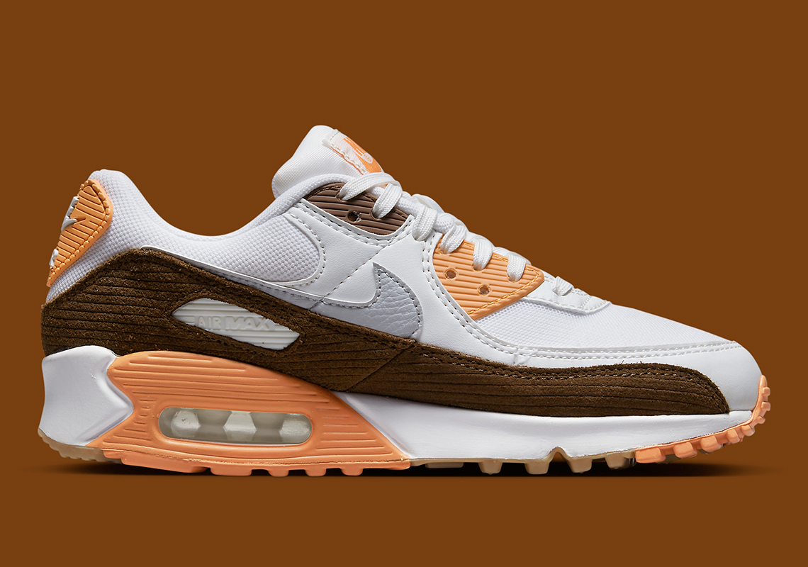 Nike Air Max 90 Brown Corduroy Dz5379 100 5