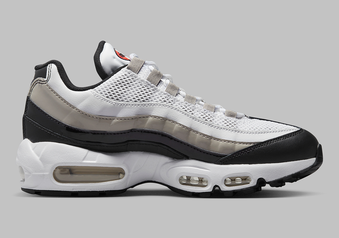 Nike Air Max 95 Black White Mesh Dr2550 100 1