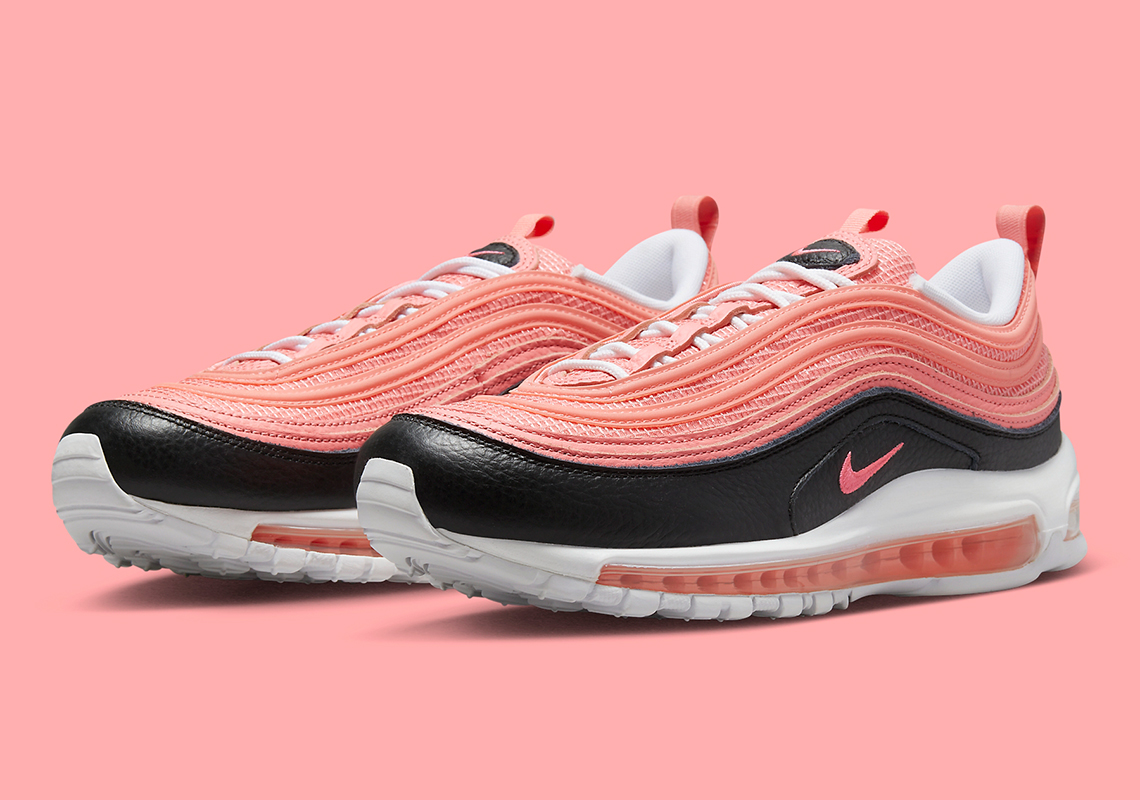 Salmon Pink Hues Illuminate The Nike Air Max 97