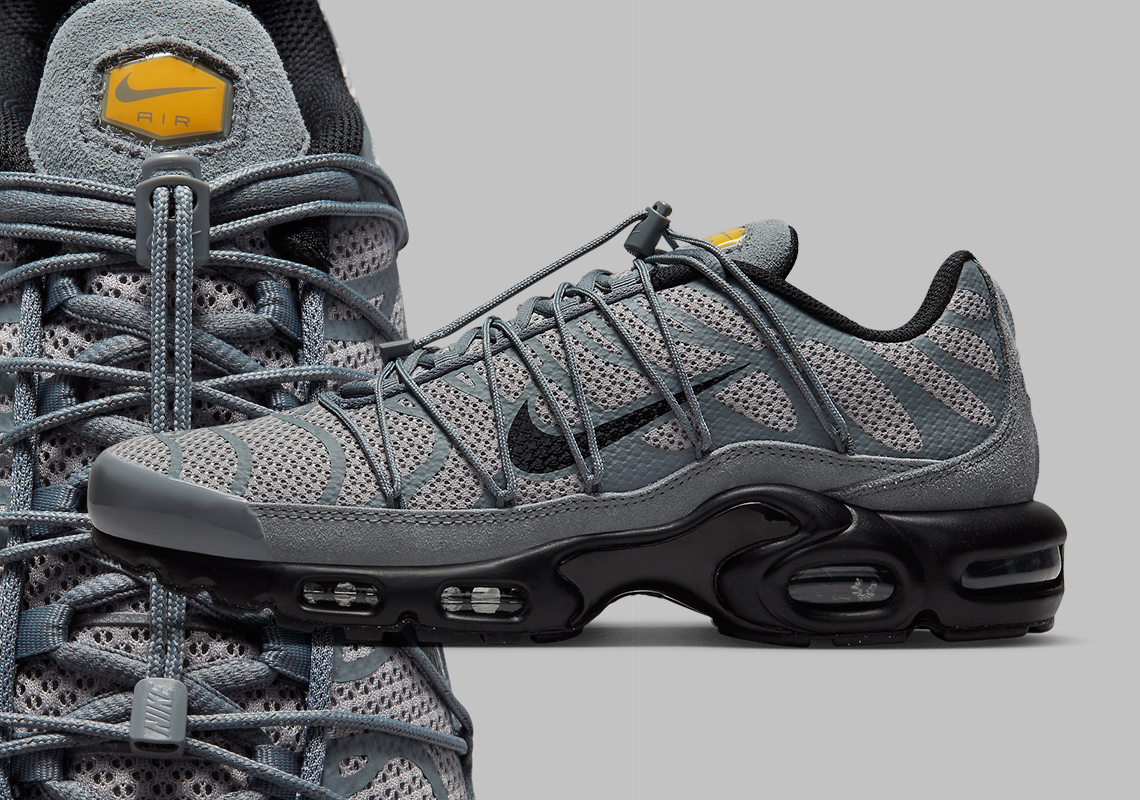 Bungee Cord Fasteners Lay Claim To The Nike Air Max Plus