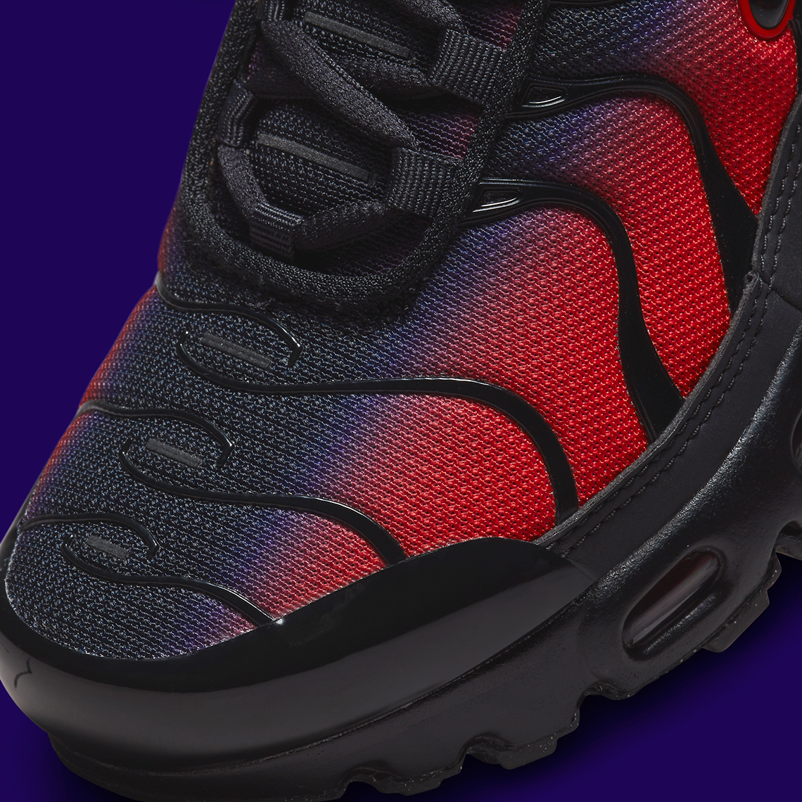 Nike Air Max Plus Gs Red Navy Black Fb8024 600 2