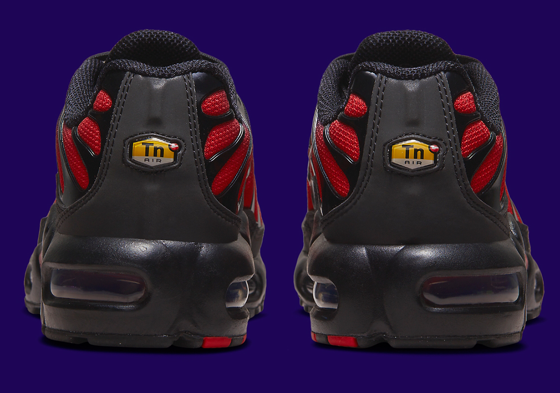 Nike Air Max Plus Gs Red Navy Black Fb8024 600 5