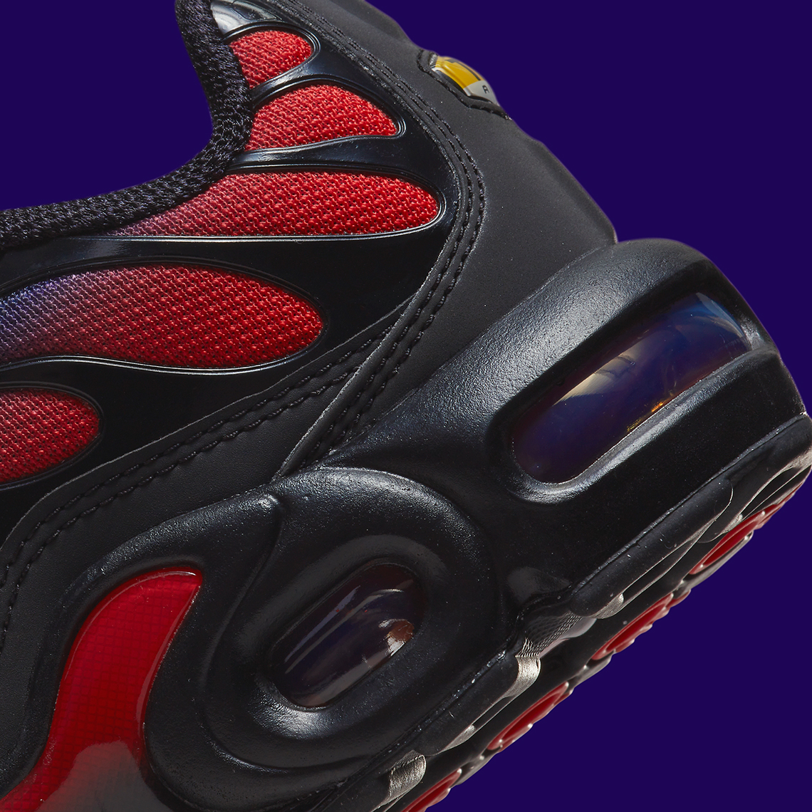 Nike Air Max Plus Gs Red Navy Black Fb8024 600 6