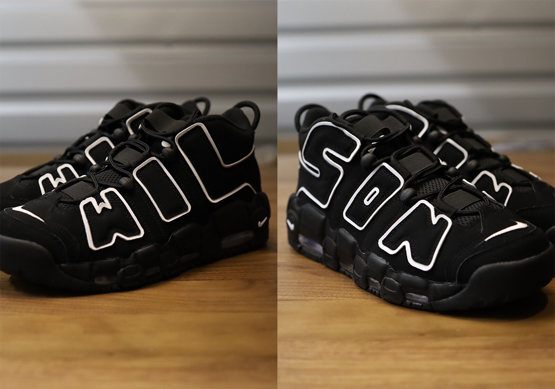 This Unreleased Nike Air More Uptempo Overtly Nods To Designer WIlson Smith