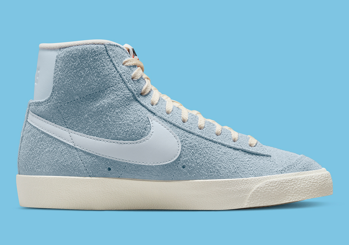 Nike Blazer Mid 77 Ice Blue Suede Dv7006 400 1