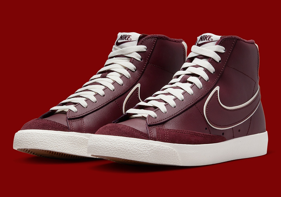 "Team Red" Treats The Nike Blazer Mid '77 To The Collegiate Palette