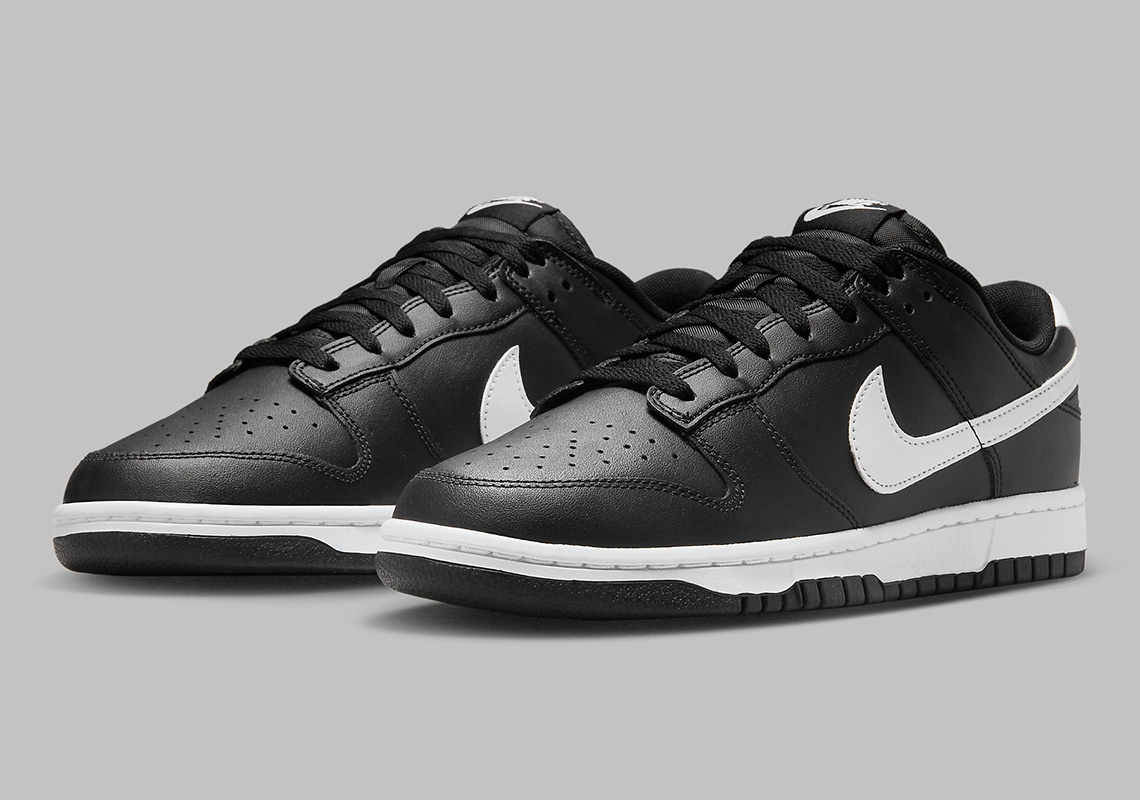 The Nike Dunk Low Looks To Strike Gold With Another Black/White Colorway