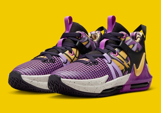 A Lakers “Graffiti” Paints The Latest Nike LeBron Witness 7