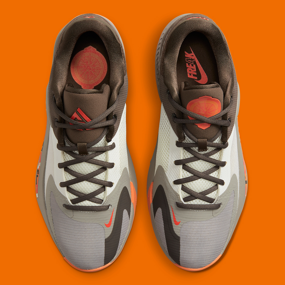 Nike Zoom Freak 4 Ironstone Orange Trance Cobblestone Sail Dj6149 003 4